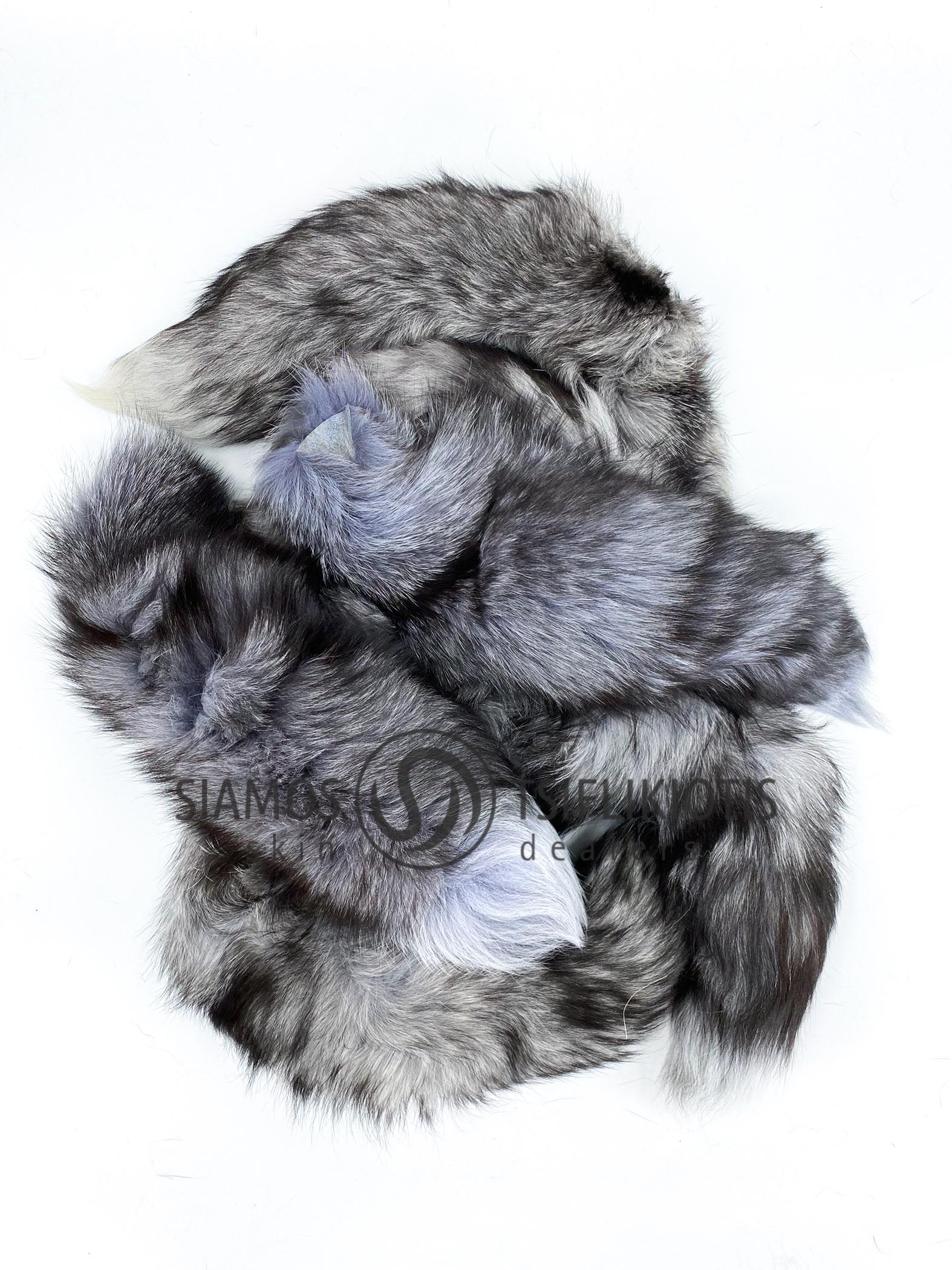 Blue Frost Fox Tails-1